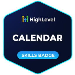HighLevel Calendars skills badge
